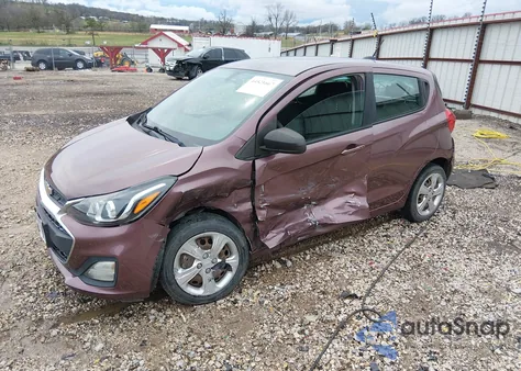2019 Chevrolet Spark Ls Cvt из США, поврежденный, VIN KL8CB6SA5KC706441